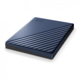 Western Digital WDBC3C0020BBL-WESN ulkoinen kovalevy 2 TB USB Type-C 3.2 Gen 1 (3.1 Gen 1) Musta, Sininen
