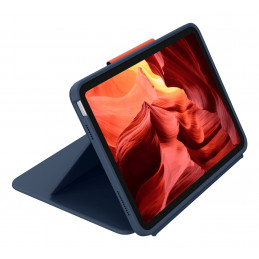 Logitech Rugged Combo 4 Touch QWERTY Pohjoismainen Smart Connector Sininen