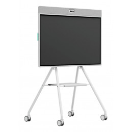 Logitech Rally Board 65 Cart Harmaa, Valkoinen Litteä paneeli Multimediakärry