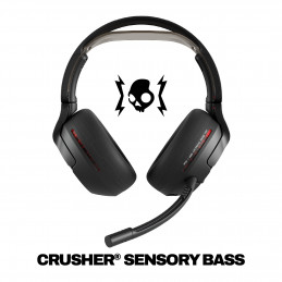 Skullcandy Crusher PLYR 720 Kuulokkeet Langallinen & langaton Pääpanta Pelaaminen Bluetooth Musta