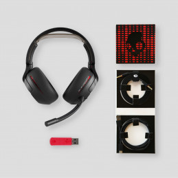Skullcandy Crusher PLYR 720 Kuulokkeet Langallinen & langaton Pääpanta Pelaaminen Bluetooth Musta