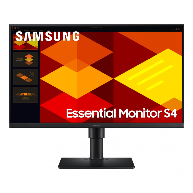 Samsung LS24D400GSUXXE tietokoneen litteä näyttö 61 cm (24") 1920 x 1080 pikseliä Full HD LCD Musta