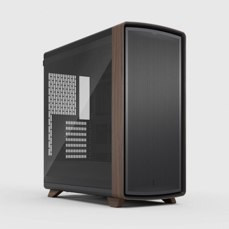 Fractal Design Summit Black TG Light Tint Midi Tower Musta