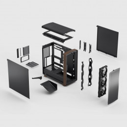 Fractal Design Summit Black Solid Midi Tower Musta