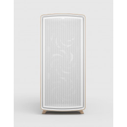 Fractal Design Summit Chalk White TG Clear Tint Midi Tower Valkoinen