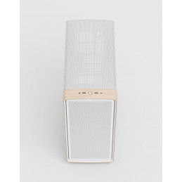Fractal Design Summit Chalk White TG Clear Tint Midi Tower Valkoinen