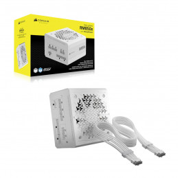 Corsair RM Series RM850e virtalähdeyksikkö 850 W 24-pin ATX ATX Valkoinen