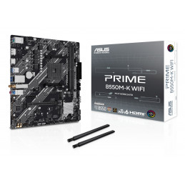 ASUS PRIME B550M-K WIFI AMD B550 Kanta AM4 mikro ATX