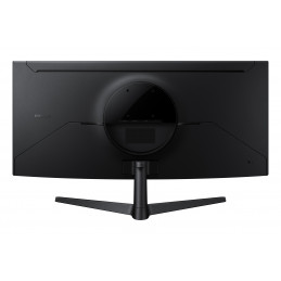 Samsung S55GH tietokoneen litteä näyttö 86,4 cm (34") 3440 x 1440 pikseliä UltraWide Quad HD LCD Musta