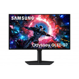 Samsung G70SH tietokoneen litteä näyttö 68,6 cm (27") 3840 x 2160 pikseliä 4K Ultra HD OLED Musta