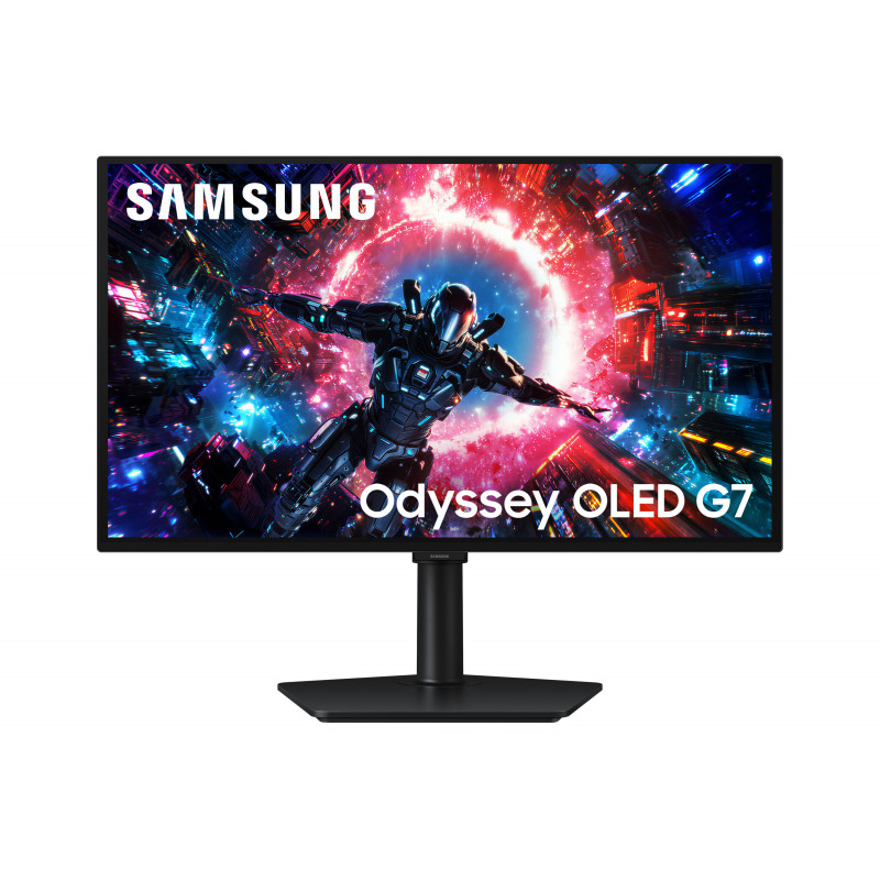 Samsung G70SH tietokoneen litteä näyttö 68,6 cm (27") 3840 x 2160 pikseliä 4K Ultra HD OLED Musta