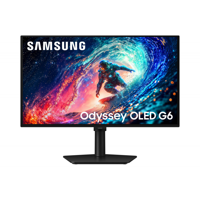 Samsung G61SH tietokoneen litteä näyttö 68,6 cm (27") 2560 x 1440 pikseliä Quad HD OLED Musta