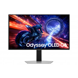 Samsung S27FG604SU tietokoneen litteä näyttö 68,6 cm (27") 2560 x 1440 pikseliä Quad HD OLED Hopea