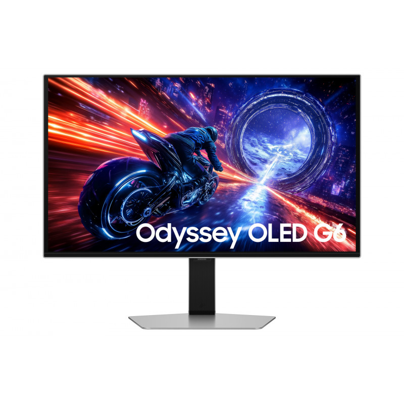 Samsung S27FG604SU tietokoneen litteä näyttö 68,6 cm (27") 2560 x 1440 pikseliä Quad HD OLED Hopea