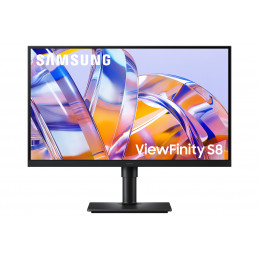 Samsung S80UH tietokoneen litteä näyttö 68,6 cm (27") 3840 x 2160 pikseliä 4K Ultra HD LCD Musta