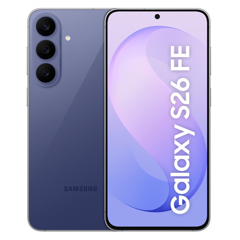 Samsung Galaxy S26 FE 17 cm (6.7") Kaksois-SIM Android 17 5G USB Type-C 8 GB 128 GB 4900 mAh Mustikka