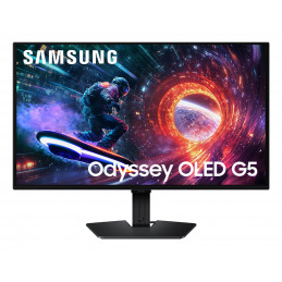 Samsung G50F tietokoneen litteä näyttö 68,6 cm (27") 2560 x 1440 pikseliä Quad HD OLED Musta