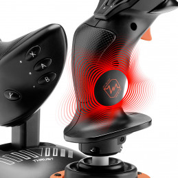 Thrustmaster T.Flight HOTAS NEO-X Ace Combat 8 Wings of Theve Edition Musta, Oranssi USB Lentosimulaattori