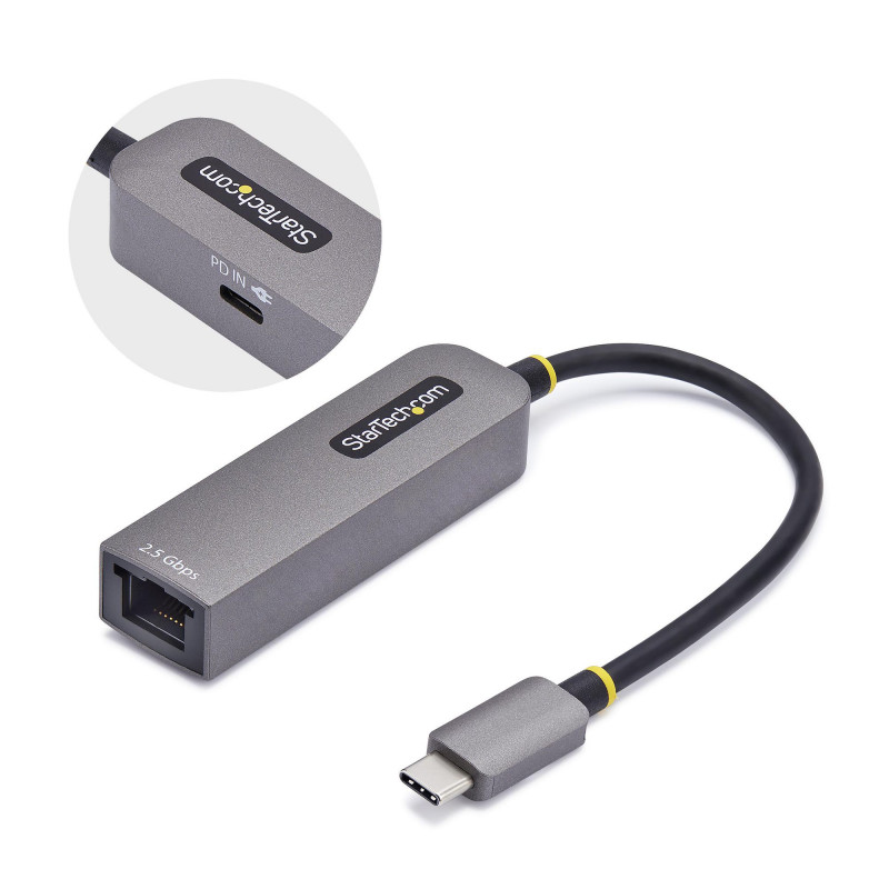StarTech.com 2GPD3-USB-C-ETHERNET verkkokortti 5000 Mbit s