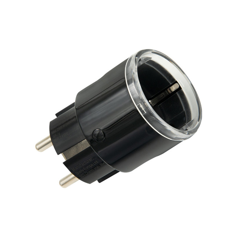 Shelly Plug S Gen3 Musta