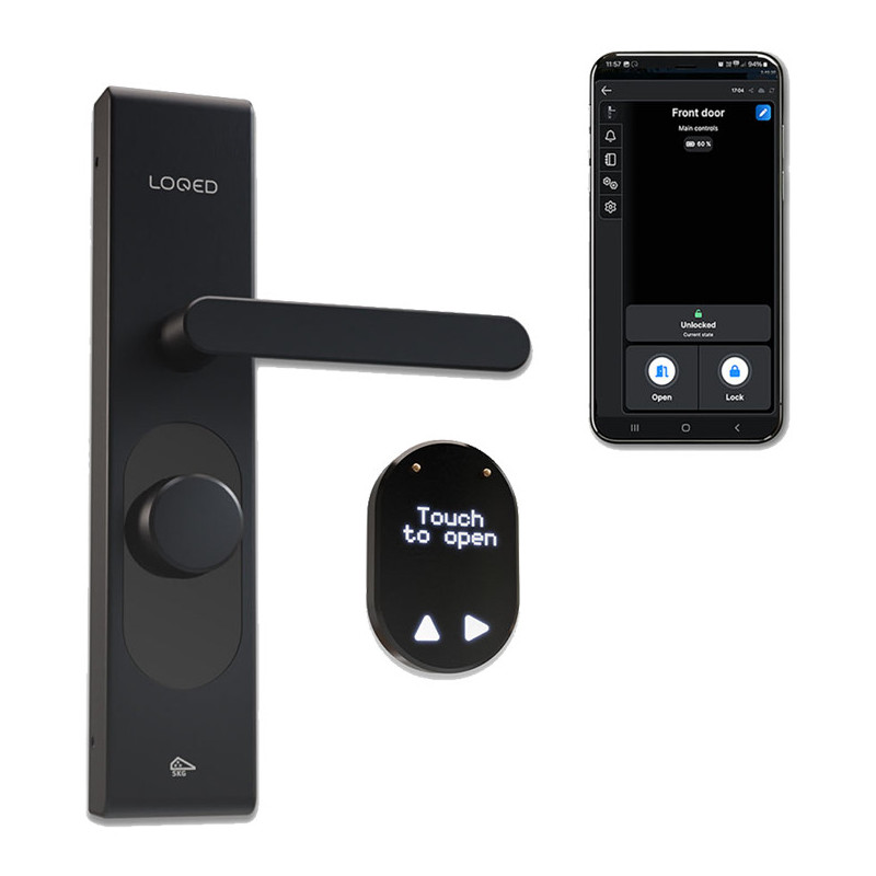 Shelly LOQED Touch Smart Lock Älylukko oveen