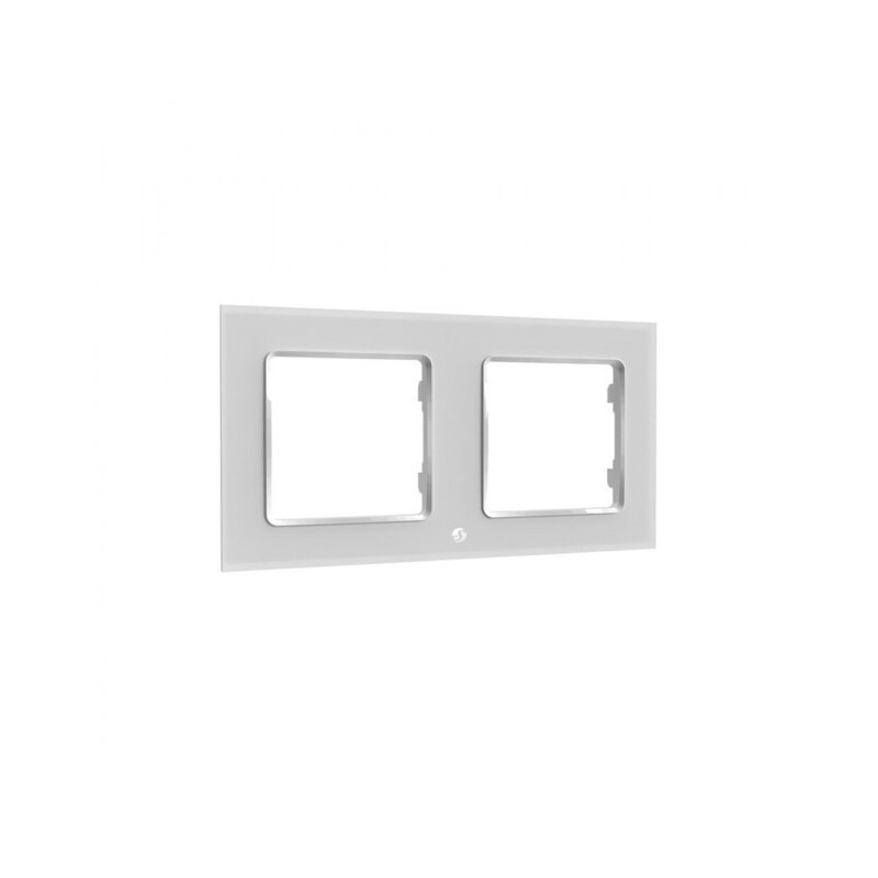 Shelly Wall Frame 2 10 x 80 mm Suorakulmio Valkoinen Muovi