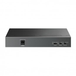 TP-Link LiteWave LS109P verkkokytkin Hallitsematon Fast Ethernet (10 100) Power over Ethernet -tuki Musta