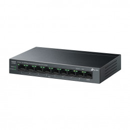 TP-Link LiteWave LS109P verkkokytkin Hallitsematon Fast Ethernet (10 100) Power over Ethernet -tuki Musta