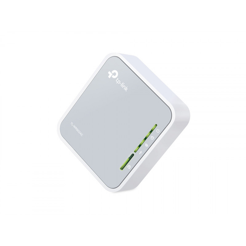 TP-Link TL-WR902AC langaton reititin Nopea Ethernet Kaksitaajuus (2,4 GHz 5 GHz) 4G Valkoinen