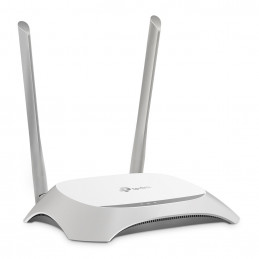 TP-Link TL-WR840N langaton reititin Nopea Ethernet Yksi kaista (2,4 GHz) Harmaa, Valkoinen