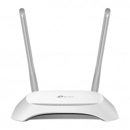 TP-Link TL-WR840N langaton reititin Nopea Ethernet Yksi kaista (2,4 GHz) Harmaa, Valkoinen