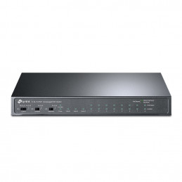 TP-Link TL-SL1311MP verkkokytkin Hallitsematon Fast Ethernet (10 100) Power over Ethernet -tuki Musta