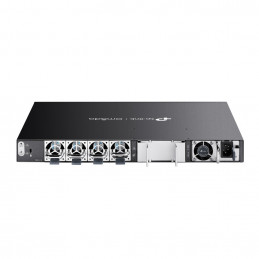 TP-Link Omada SG6654XHP verkkokytkin Hallittu L3 Gigabit Ethernet (10 100 1000) Power over Ethernet -tuki 1U Musta
