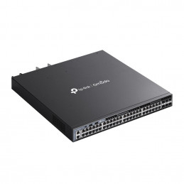 TP-Link Omada SG6654XHP verkkokytkin Hallittu L3 Gigabit Ethernet (10 100 1000) Power over Ethernet -tuki 1U Musta