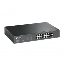 TP-Link TL-SG1016DE verkkokytkin Hallittu L2 Gigabit Ethernet (10 100 1000) Musta