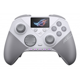 ASUS ROG Raikiri II Pro Valkoinen Bluetooth RF USB Pad-ohjain Analoginen Digitaalinen PC