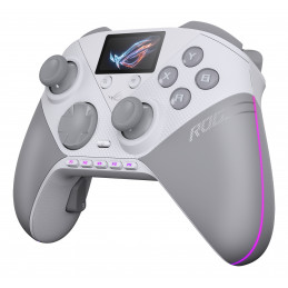 ASUS ROG Raikiri II Pro Valkoinen Bluetooth RF USB Pad-ohjain Analoginen Digitaalinen PC