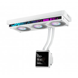 ASUS ROG STRIX SLC IV 360 ARGB LCD WHT Suoritin All-in-one-nesteenjäähdytin 12 cm Valkoinen 1 kpl