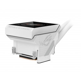 ASUS ROG STRIX SLC IV 360 ARGB LCD WHT Suoritin All-in-one-nesteenjäähdytin 12 cm Valkoinen 1 kpl