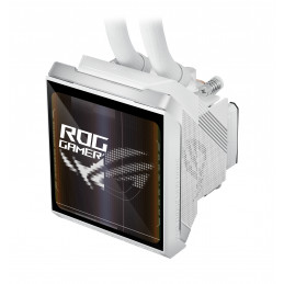 ASUS ROG STRIX SLC IV 360 ARGB LCD WHT Suoritin All-in-one-nesteenjäähdytin 12 cm Valkoinen 1 kpl