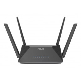 ASUS RT-AX52 AX1800 AiMesh langaton reititin Gigabitti Ethernet Kaksitaajuus (2,4 GHz 5 GHz) Musta