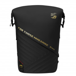 ASUS ROG SLASH Backpack Edition 20 reppu Rullareppu Musta Polyesteri, PU nahka