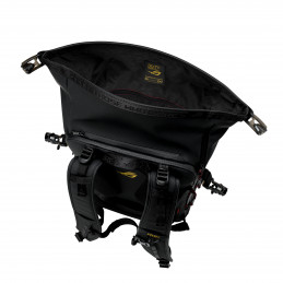 ASUS ROG SLASH Backpack Edition 20 reppu Rullareppu Musta Polyesteri, PU nahka