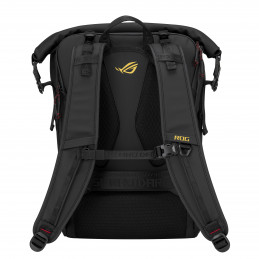 ASUS ROG SLASH Backpack Edition 20 reppu Rullareppu Musta Polyesteri, PU nahka