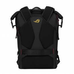 ASUS ROG SLASH Backpack Edition 20 reppu Rullareppu Musta Polyesteri, PU nahka