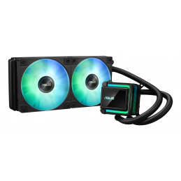 ASUS LC 240 ARGB Suoritin All-in-one-nesteenjäähdytin 12 cm Musta 1 kpl