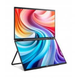 Acer PD243YEbmiuux Kannettava näyttö Musta 60,5 cm (23.8") LCD 1920 x 1080 pikseliä