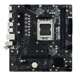 Biostar B650MS2-E emolevy AMD B650 Pistoke AM5 mikro ATX