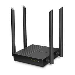 TP-Link Archer C64 langaton reititin Gigabitti Ethernet Kaksitaajuus (2,4 GHz 5 GHz) Musta