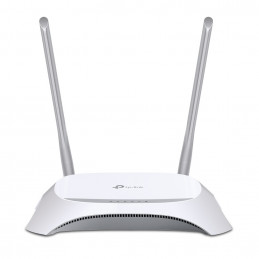 TP-Link TL-MR3420 langaton reititin Nopea Ethernet Yksi kaista (2,4 GHz) Musta, Valkoinen